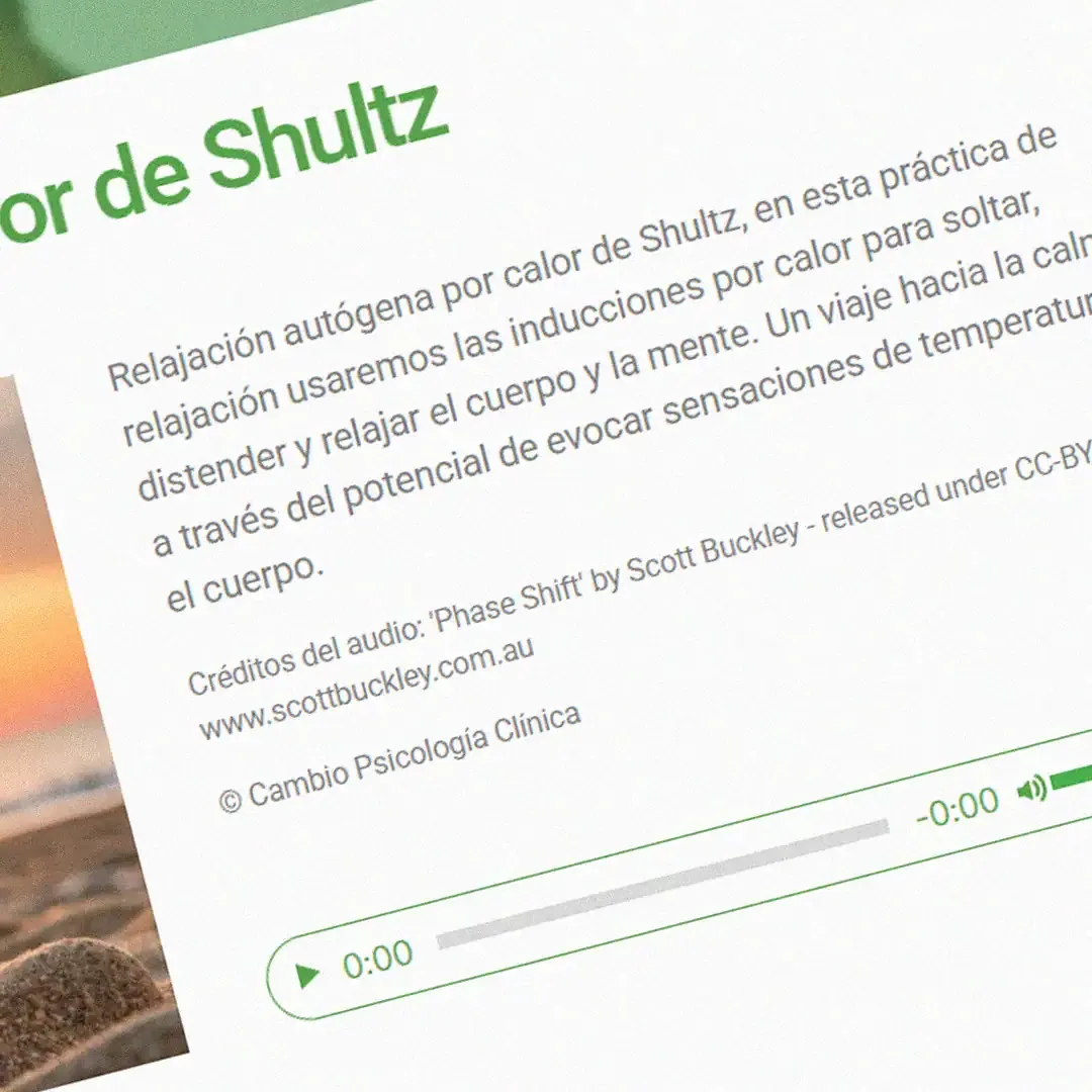 Render individual de los audios en páginas separadas para facilitar su difusion en redes sociales